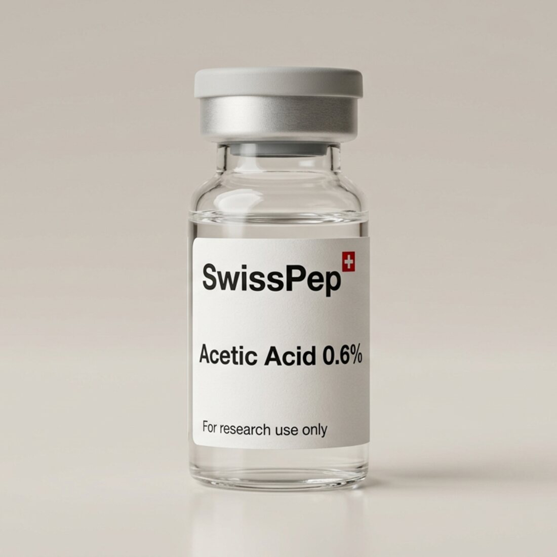 Essigsäure 0,6 % 10 ml Forschungspeptid Vial