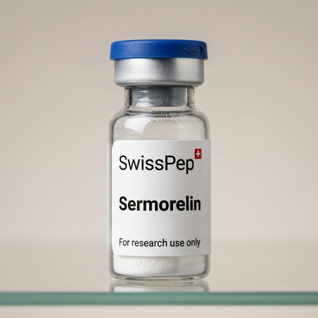 Sermorelin 5mg Forschungspeptid Vial